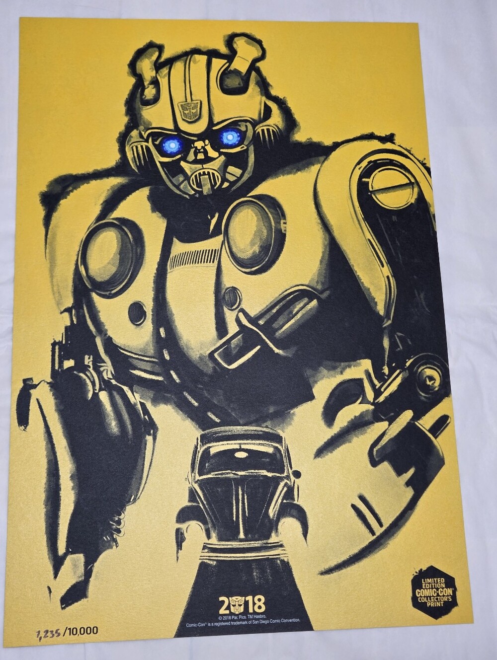 Transformers - 2018 SDCC Exclusive BumbleBee Poster